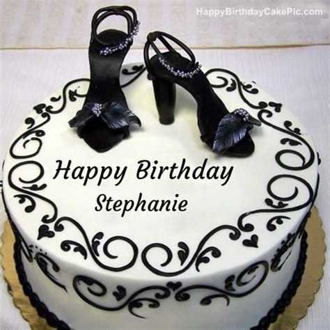 ️ Fashion Happy Birthday Cake For Stephanie