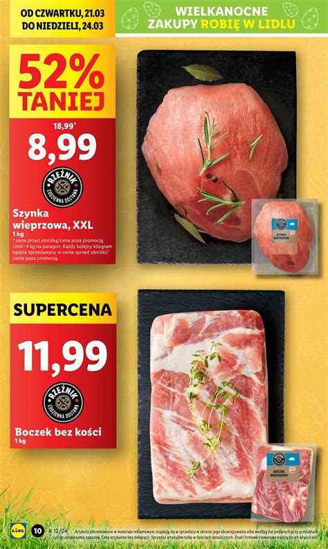 Lidl Gazetka Promocyjna Wielkanoc 2024 Ważna od 21 03 do 24 03