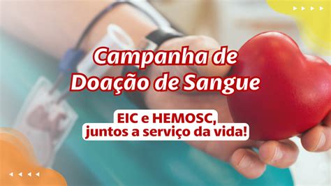 Campanha De Doa O De Sangue Educand Rio Imaculada Concei O