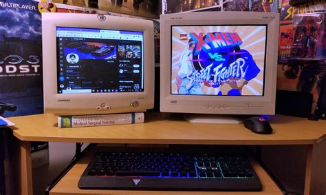 Dual CRT monitor setup : r/crtgaming