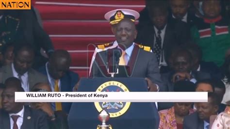 William Ruto Sworn In As Kenyas Fifth President Youtube