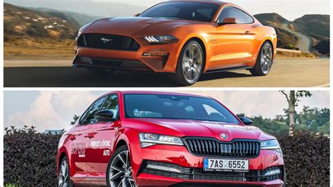 Ford Mustang V Kw Vs Koda Superb Tsi Kw Zrychlen