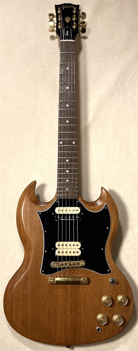 2019 Gibson SG Tribute Natural Walnut Guitars Electric Solid Body