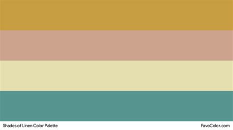 Shades Of Linen Color Palette