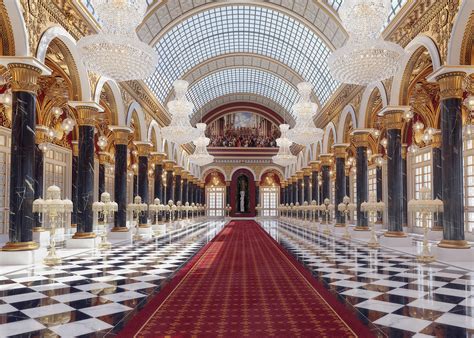 Classic Palace Hall On Behance