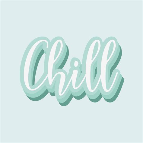 Chill Wall Print Wall Art Poster Decor Home Print Etsy