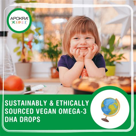 Vegan Omega 3 Kids Dha Drops Apokra