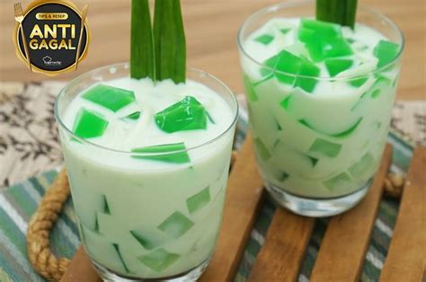 Resep Buko Pandan Minuman Dingin Khas Filipina Dengan Aroma Pandan