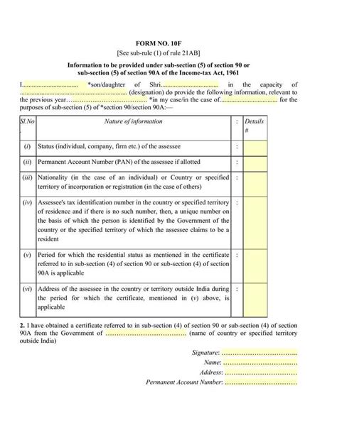 Tax Residency Certificates In India Benefits And Importance