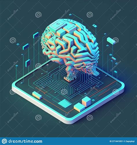 Isometric Illumination Of Robotic Human Brain With Detailed Circuits