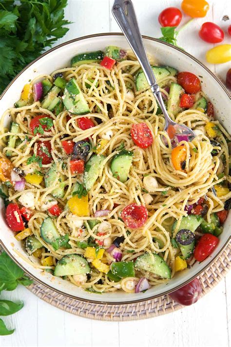 The Ultimate Spaghetti Salad The Suburban Soapbox