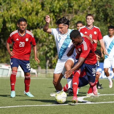 Guatemala derrotó a Costa Rica y accedió a la final del Torneo Sub 19