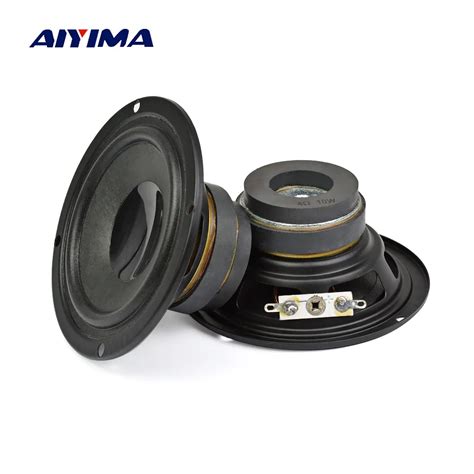 Aiyima Pcs Inch Audio Portables Full Range Speakers Altavoz Ohm W