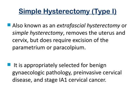 Surgical Management Of Carcinoma Cervix PPT