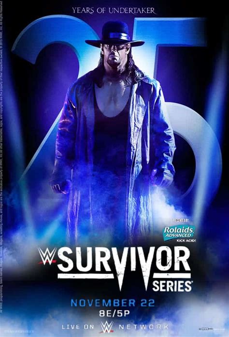 Póster Promo y Theme Song Oficial de WWE Survivor Series 2015 25