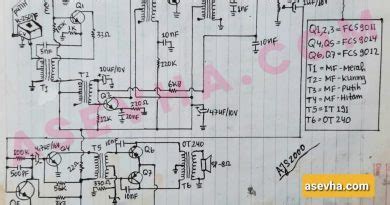 Skema Pemancar FM Final C2053 Tutorial Desain Hoby