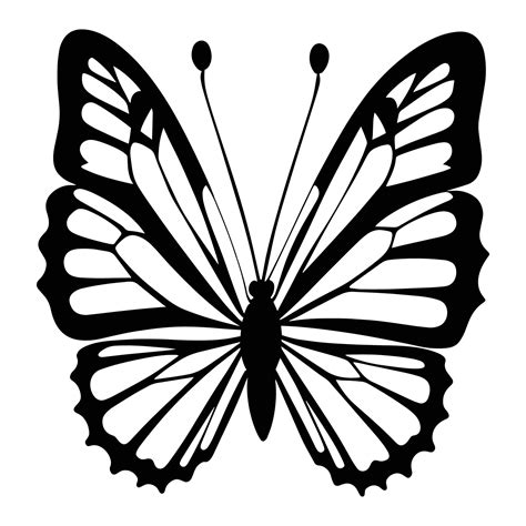 This is a Butterfly Vector Silhouette, Butterfly Vector Clipart ...