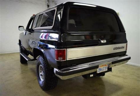 1984 Chevrolet Blazer Silverado 4wd Diesel For Sale Photos Technical