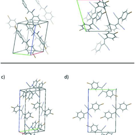 A And B Crystal Structure Of The Previously Known Polymorph Form 1 Download Scientific