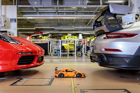 Final Lego Technic Porsche 911 Gt3 Rs Scale Model Rolls Off The Line Carscoops