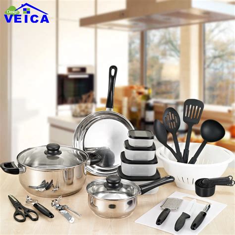 35pcs/set Kitchen Cooking Utensil Set Heat Resistant Cooking Tools ...