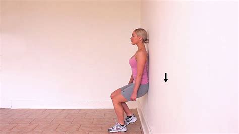 Full Wall Squat Single Leg Youtube