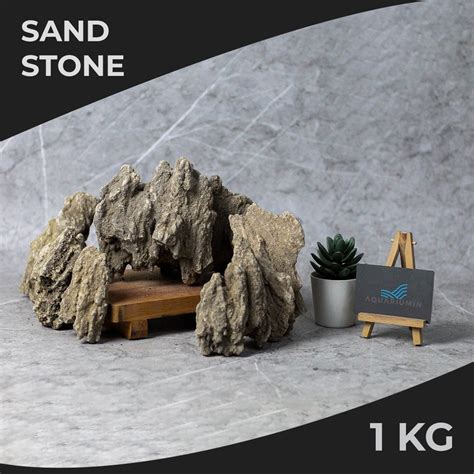 Jual Batu Pasir Sand Stone Aquascape Aquarium Kg Indonesia Shopee