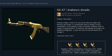 Las Skins M S Caras De Cs Go En Steam Actualmente Marca