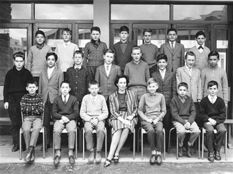 Photo De Classe Classe De Cinquième 1961 1962 De 1962 Lycée Jean