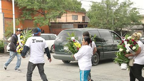 Dan Último Adiós a Familia que Muere en Choque en Juárez Nuevo León N