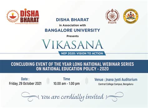 Vikasana Nep Vision To Action Disha Bharat Value Based