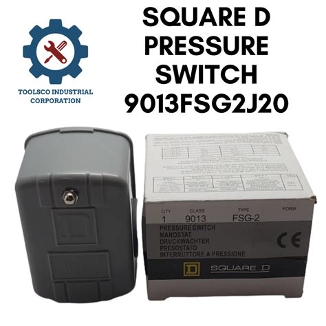 SQUARE D PRESSURE SWITCH 9013FSG2J20 Lazada PH