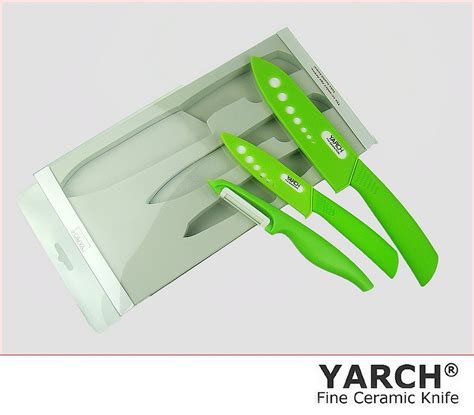 YARCH Simple Packaging 3pcs Set 6 4 Peeler Box 5 Colors Handle