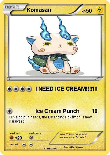 Pokémon Komasan 18 18 - I NEED ICE CREAM!!!!! - My Pokemon Card