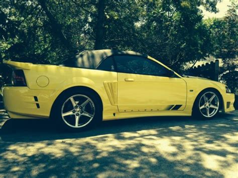 Ford Mustang Saleen S Speedster Rare Zinc Yellow Supercharged