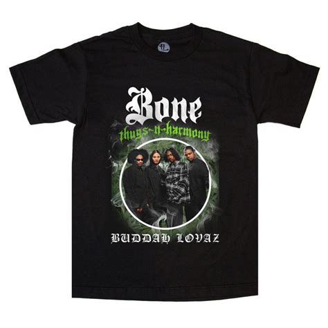 Buddah Lovaz Tee "Black" – Bone Thugs-N-Harmony