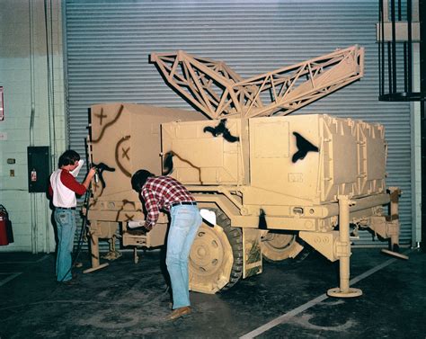 A view of a Hawk Missile System Pulse Acquisition Radar AN/MPQ-50 rebuilt at Letterkenny Army ...