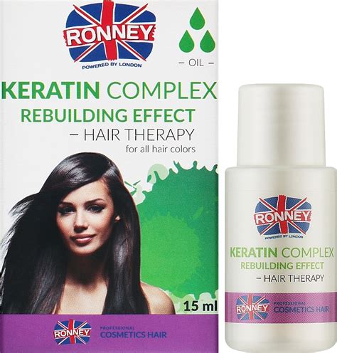 Ronney Professional Keratin Complex Rebuilding Effect Hair Therapy