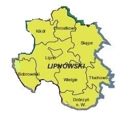 Mapa Powiat Lipnowski Stowarzyszenie Rkw