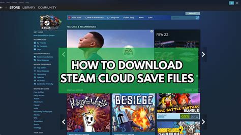 How To Download Steam Cloud Save Files