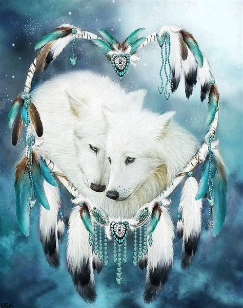 Wolf Dream Catcher Dream Catchers Pinterest Dream Catchers