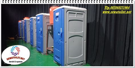 Rental Toilet Portable Bersih Untuk Keperluan Proyek Bulanan Jakarta