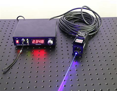 450nm 3W 4W High Power Semiconductor Laser With Adjustable Power Supply