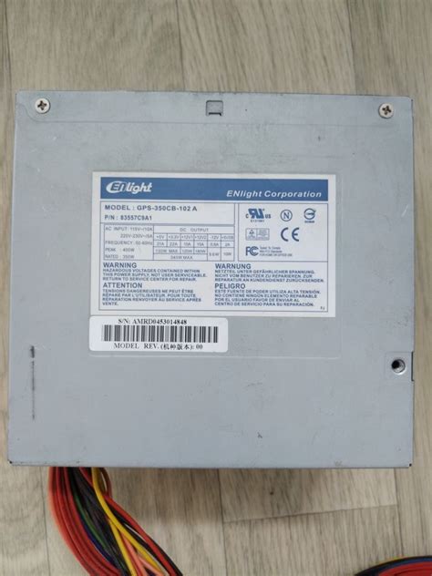Блок питания компьютерный 350w: 150 грн. - Комплектуючі та аксесуари ...