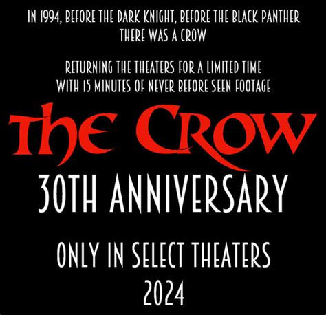 The Crow 30th Anniversary Poster By Prentis 65 On Deviantart