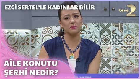 Ezgi Sertel le Kadınlar Bilir Aile Konutu Şerhi Nedir YouTube