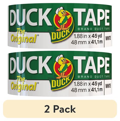 2 Pack The Original Duck Tape Brand Duct Tape 1 88 In X 45 Yd