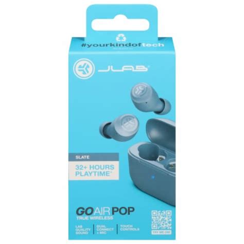 Jlab Audio Go Air Pop True Wireless Earbuds Slate Ct Kroger