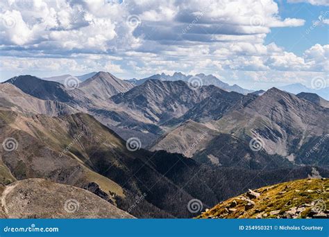 Sangre De Cristo Wilderness Colorado Rocky Mountains Stock Image