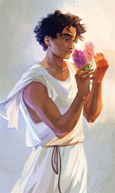 Hyacinthus Artwork By Viktoria Ridzel Viria For Rick Riordan S